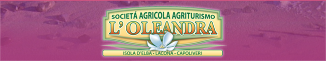 logo dell'agriturismo l'Oleandra Lacona Isola d'Elba